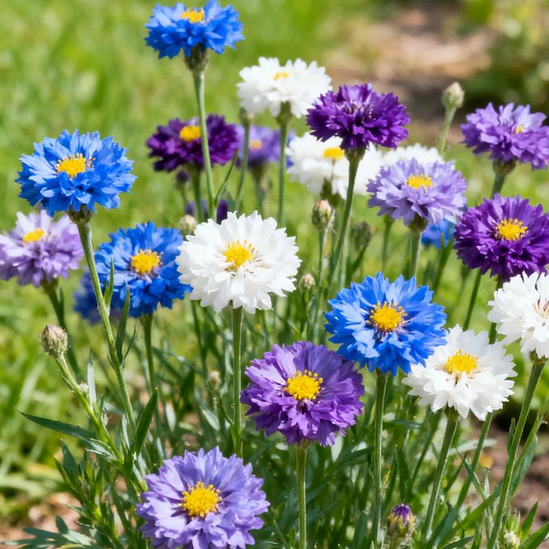 🌱Premium Cornflower Seeds – The "Unstoppable" Wildflower That Thrives Everywhere