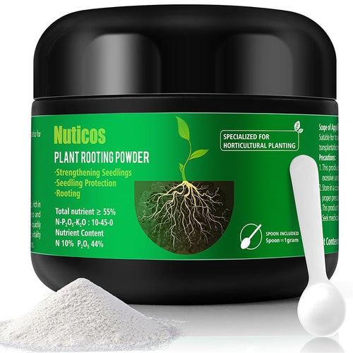 🎁Last Day 49% OFF Promotion🔥Nuticos Rooting Powder – Rooting Hormone for Plant Cuttings & Strong Roots, Ultra Concentrated