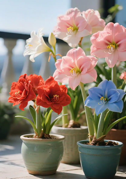 ✨Limited Offer 🌺 Double-Petaled Perfume Amaryllis Bulbs – Giant Blooms, Winter Flower ❄️