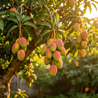 🔥 65K+ SOLD! 🥭 Sweet "Golden Honey" Dwarf Mango Tree Seeds (Home Growing)