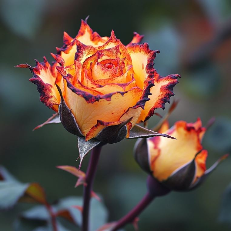 🔥🌹Flaming Rose Seeds🌱 Grow Bright Roses from Seed