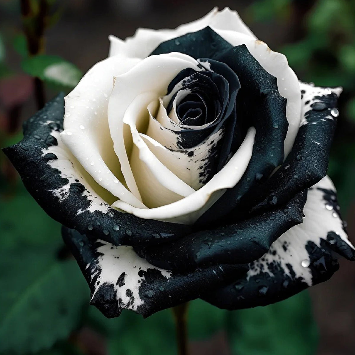🖤Kuyla Twin Roses – Black & White Seeds