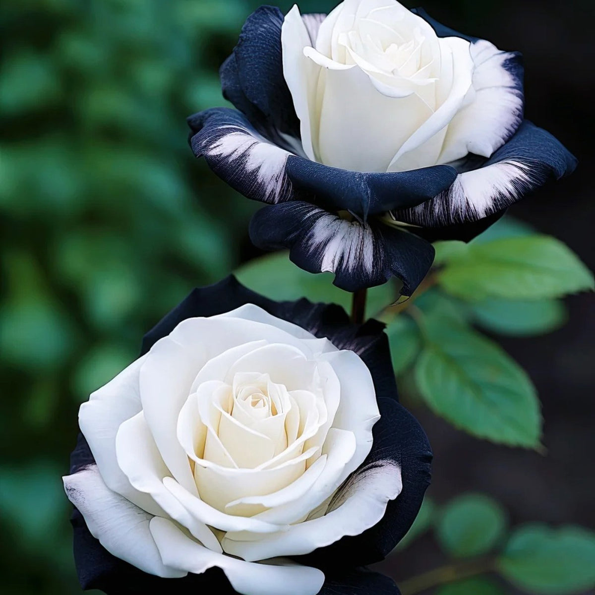 🖤Kuyla Twin Roses – Black & White Seeds
