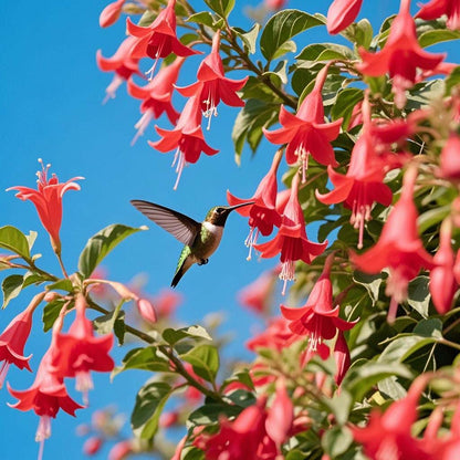 🔥🐦"Hummingbird Carpet"🌸Epilobium garrettii – Rainbow Color Burst 🌈