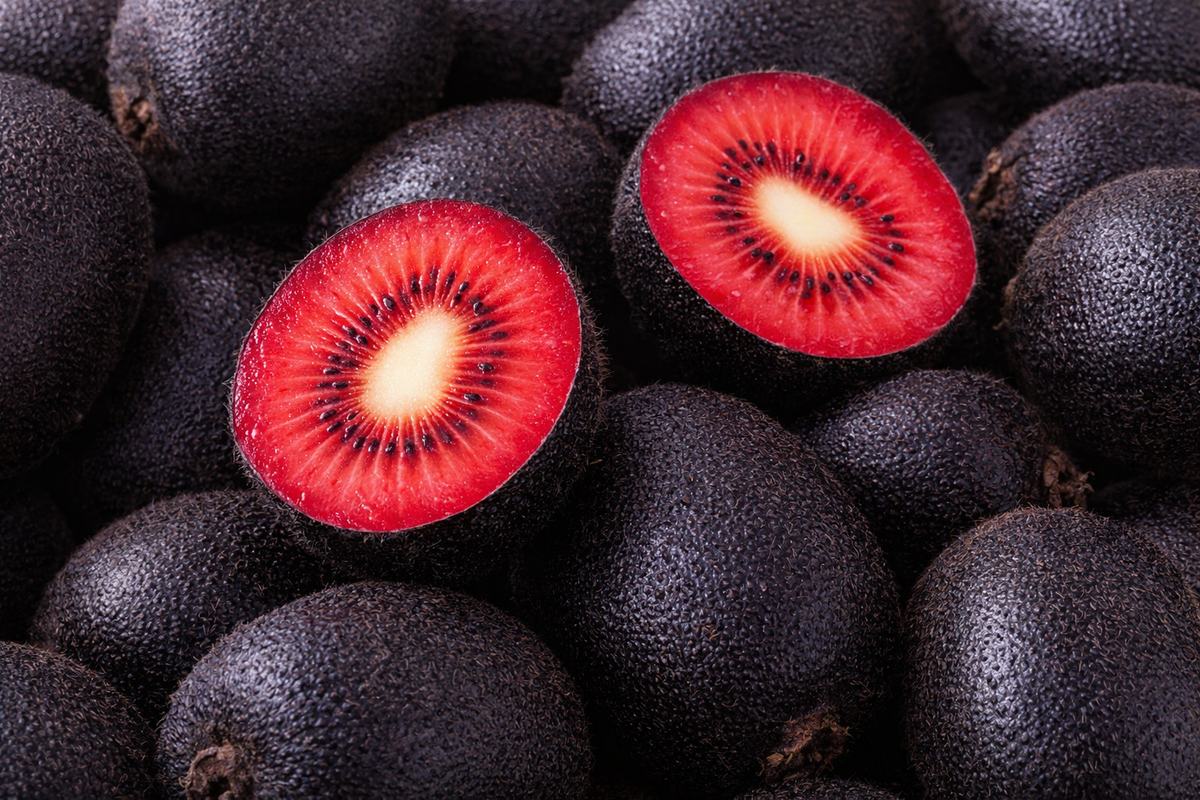 🥝Black Diamond Ruby Kiwi Seeds – Nutrient-Rich, Sweet & Easy to Grow at Home