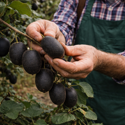 🥝Black Diamond Ruby Kiwi Seeds – Nutrient-Rich, Sweet & Easy to Grow at Home