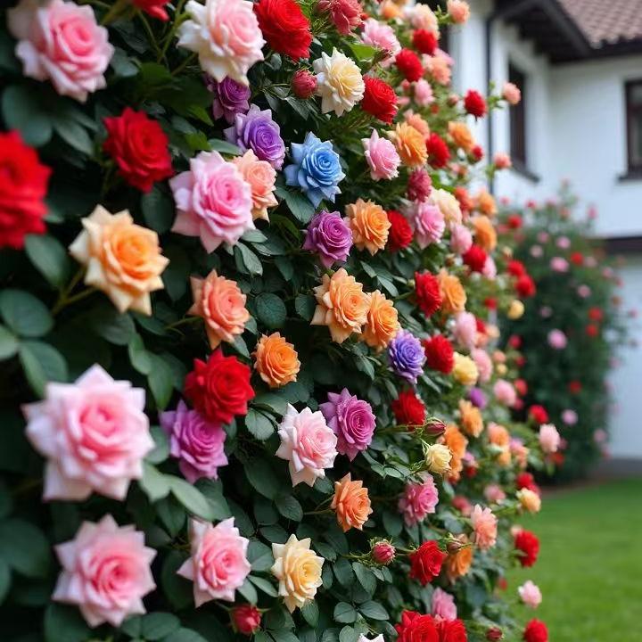 🔥Mixed Rose Seeds (200 seeds) – Rare Heirloom Varieties for Home Gardens, Non-GMO, Easy-to-Grow Beautiful Perennial Flowers