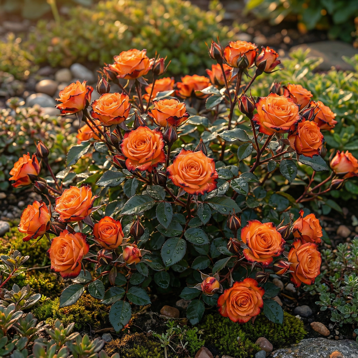 🔥🌹Flaming Rose Seeds🌱 Grow Bright Roses from Seed