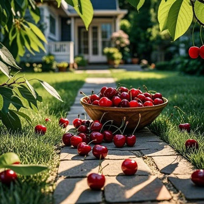 🍒 Premium Sweet Cherry Seeds (New Harvest) – 99% Germination Rate | Pre-Primed for Fast Sprouting