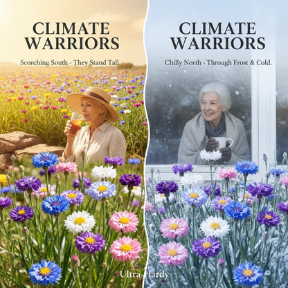 🌱Premium Cornflower Seeds – The "Unstoppable" Wildflower That Thrives Everywhere
