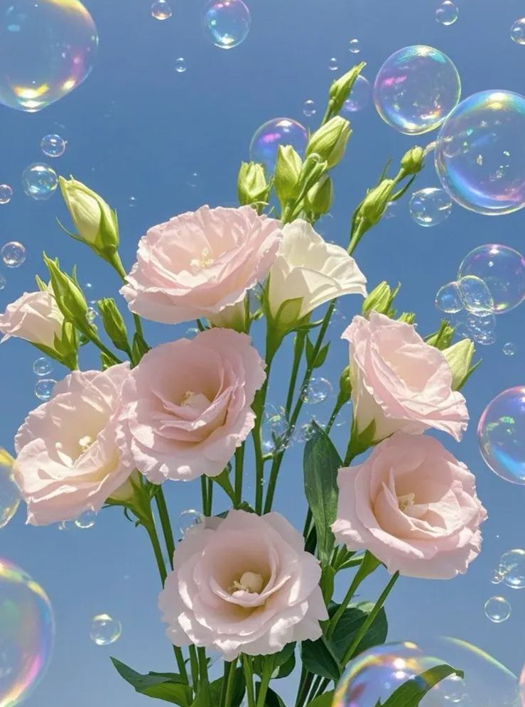 💐Lisianthus – Everlasting Love, Timeless Beauty💫