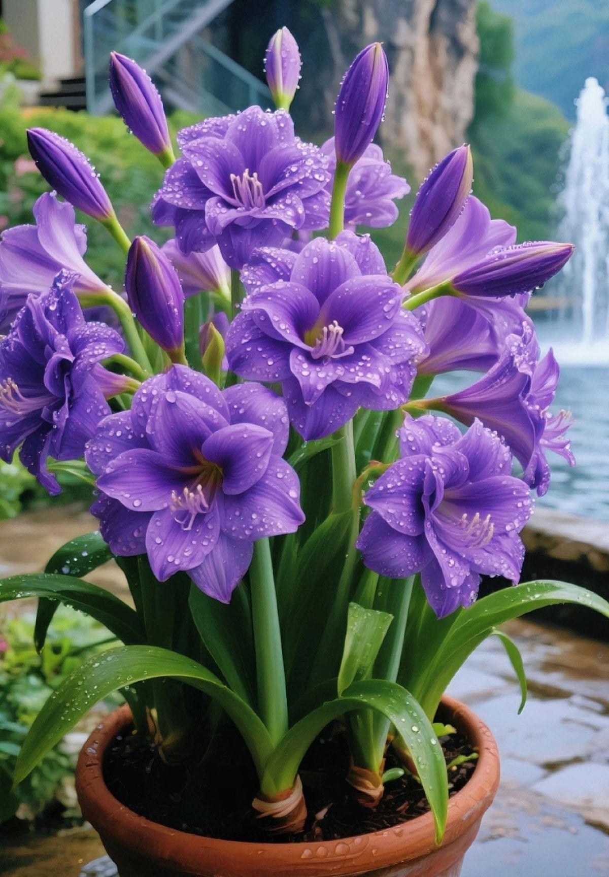 ✨Limited Offer 🌺 Double-Petaled Perfume Amaryllis Bulbs – Giant Blooms, Winter Flower ❄️