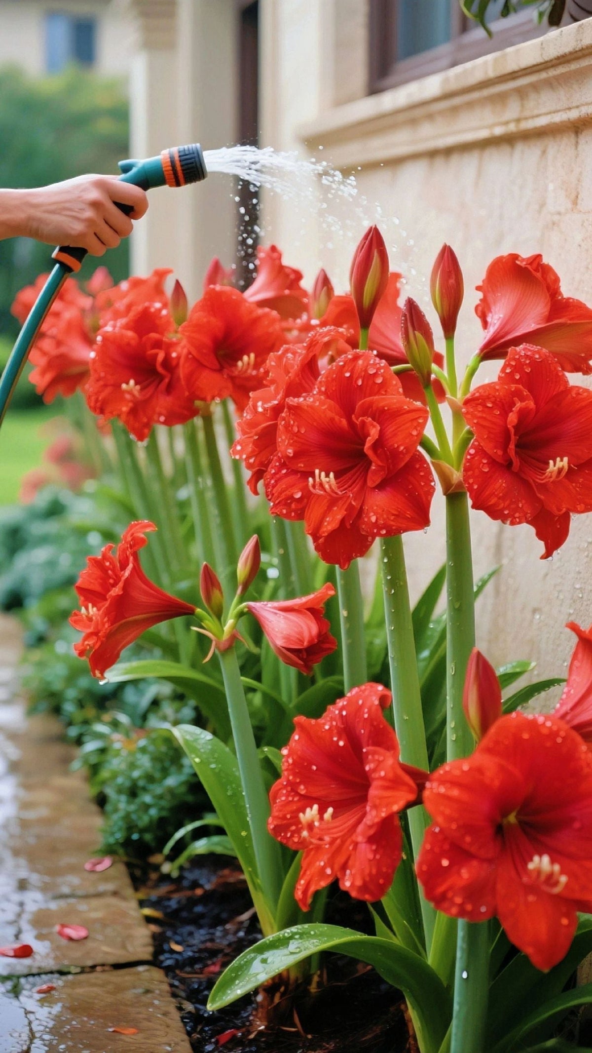 ✨Limited Offer 🌺 Double-Petaled Perfume Amaryllis Bulbs – Giant Blooms, Winter Flower ❄️